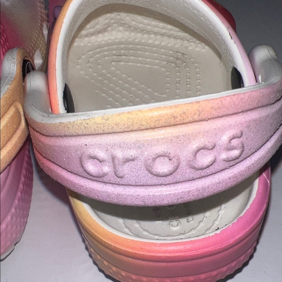 CROCS Kids Multicolor Sandals with Fun Charms - Picture 2 of 9